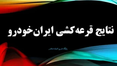 اسامی برندگان ایران خودرو در هشتمین قرعه کشی خودرو ایران خودرو | نتایج قرعه کشی ایران خودرو مهر ۱۴۰۴ با کد ملی + نتایج قرعه کشی ایران خودرو مهر ۱۴۰۴ 4 d8a7d8b3d8a7d985db8c d8a8d8b1d986d8afdaafd8a7d986 d8a7db8cd8b1d8a7d986 d8aed988d8afd8b1d988 d8afd8b1 d987d8b4d8aad985db8cd986 d982d8b1 68e932e721f9a